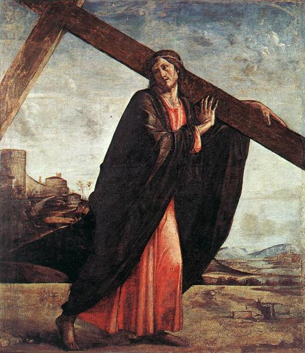 VIVARINI, family of painters Christ Carrying the Cross er France oil painting art